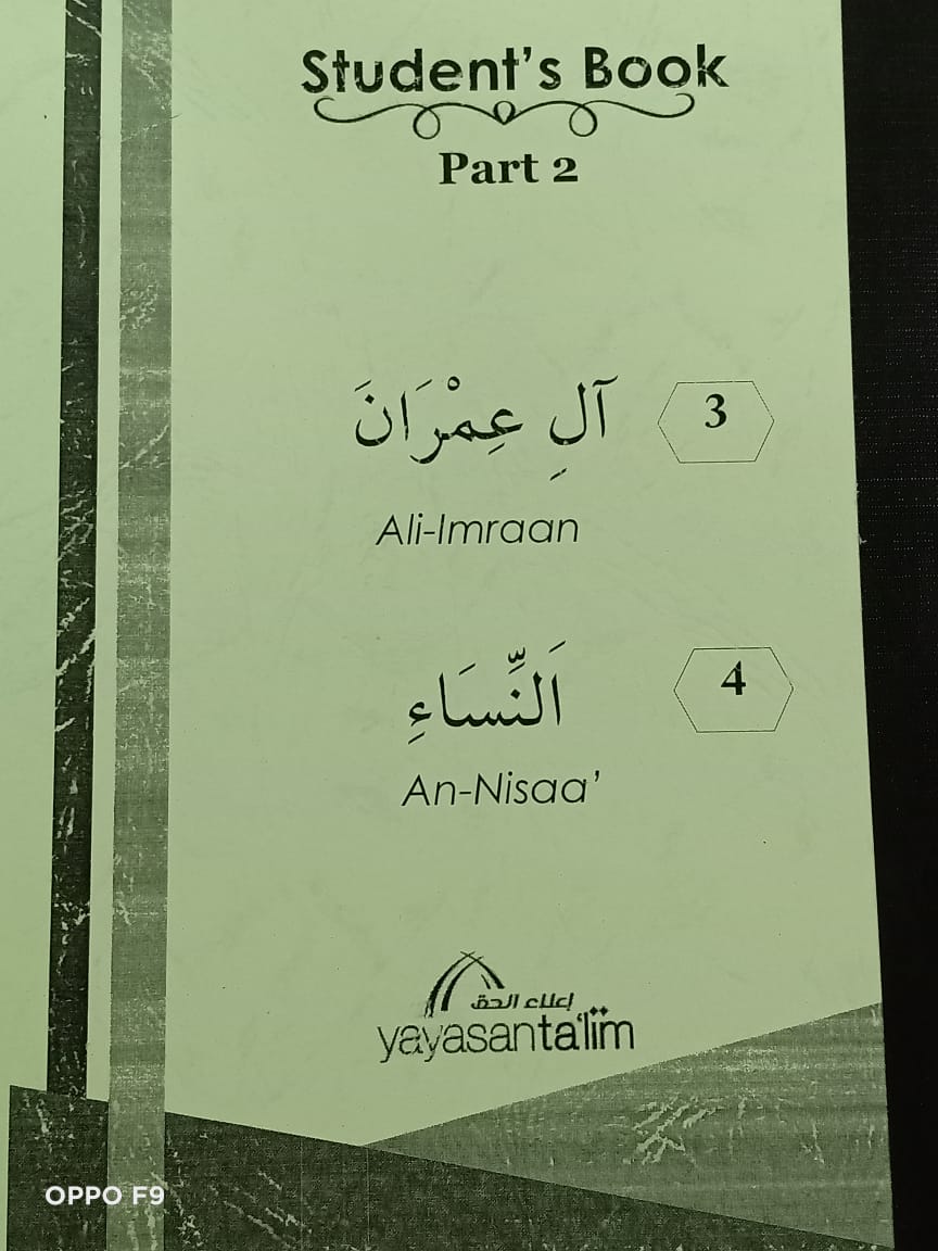 Kelas Mengerti Quran- Surah Ali-Imraan - RM15.00